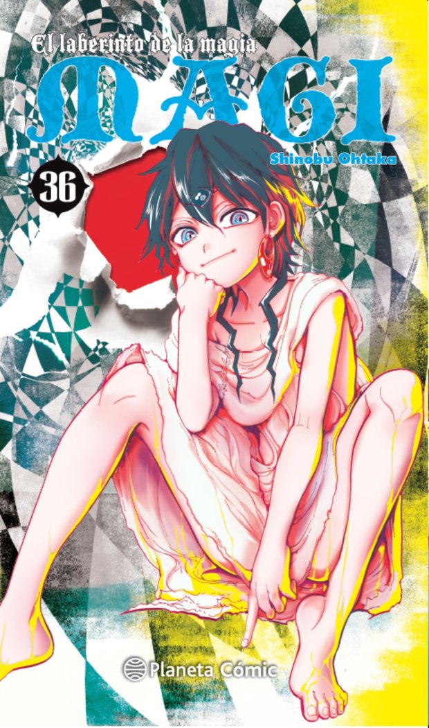 Magi El laberinto de la magia nº 36/37, de Ohtaka, Shinobu | portada del libro