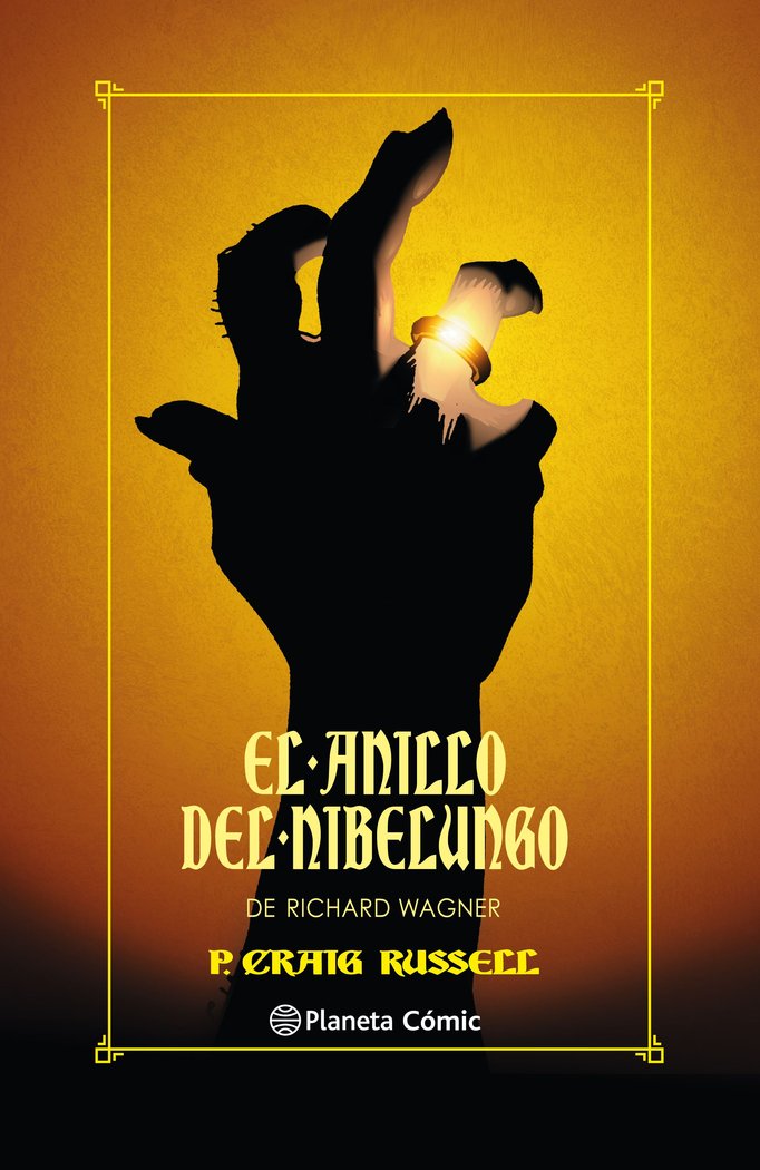 El anillo del Nibelungo (novela gráfica), de Craig Russell | portada del libro