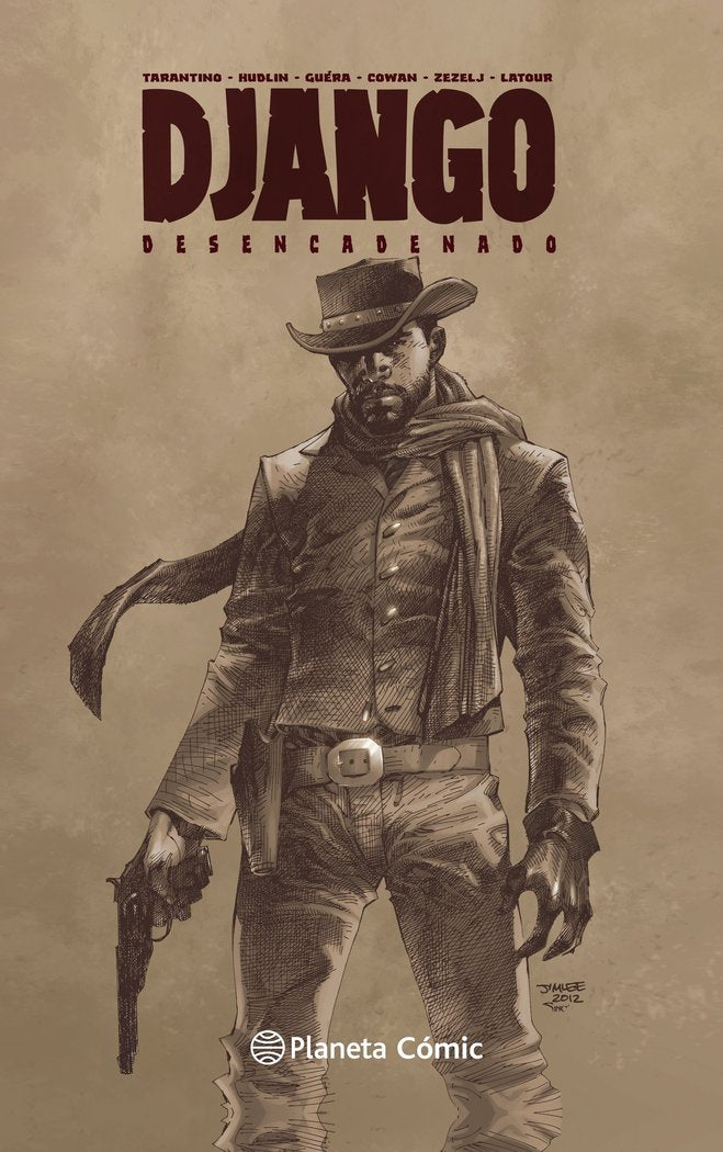 Django Desencadenado (novela gráfica), de Tarantino | portada del libro