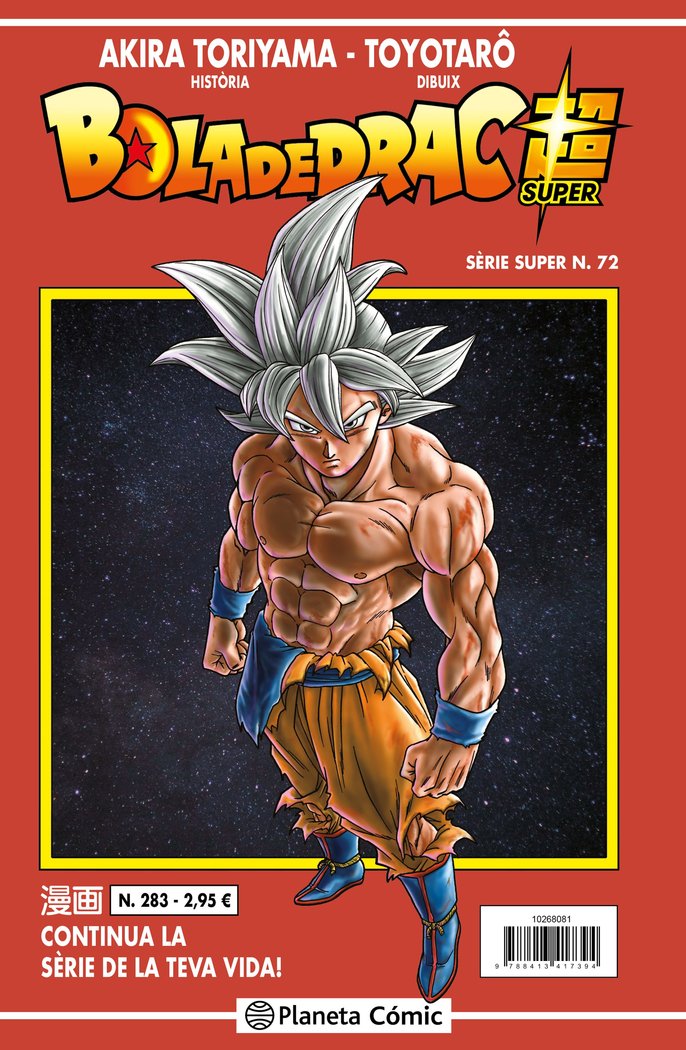 BOLA DE DRAC SERIE VERMELLA Nº 283, de TORIYAMA, AKIRA | portada del libro