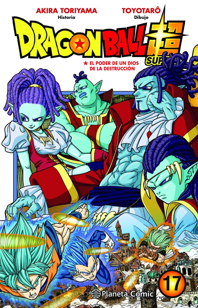 DRAGON BALL SUPER Nº 17, de TORIYAMA, AKIRA | portada del libro