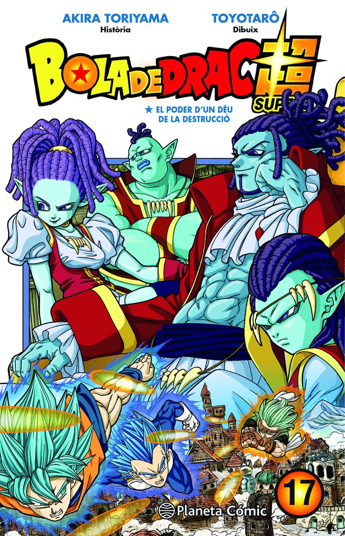 BOLA DE DRAC SUPER Nº 17, de TORIYAMA, AKIRA | portada del libro
