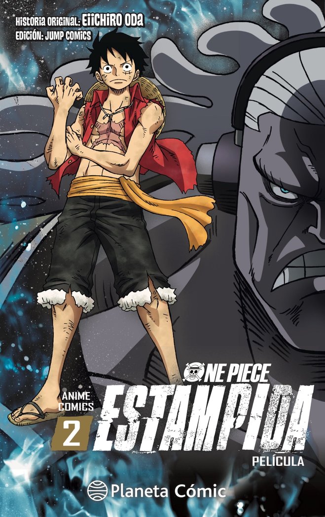 ONE PIECE ESTAMPIDA ANIME COMIC Nº 02/02, de ODA, EIICHIRO | portada del libro