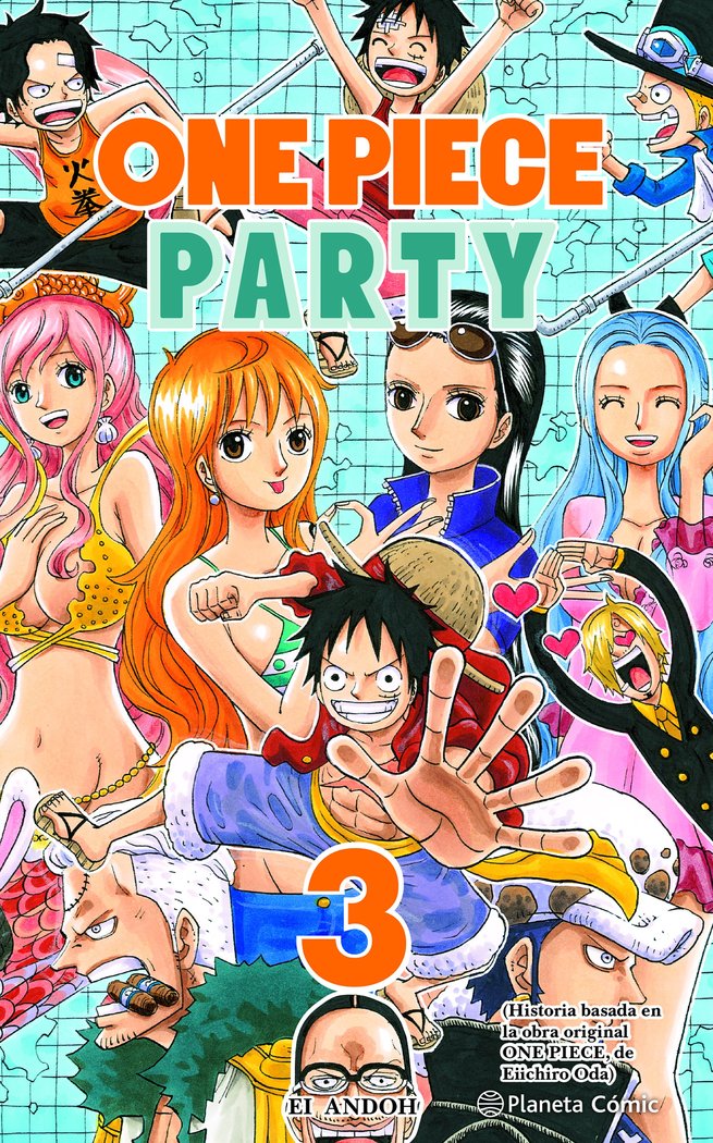 ONE PIECE PARTY Nº 03, de ODA, EIICHIRO | portada del libro