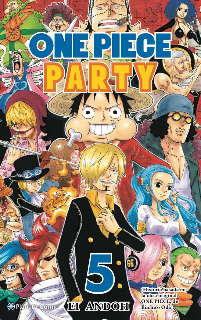 ONE PIECE PARTY Nº 05, de ODA, EIICHIRO | portada del libro