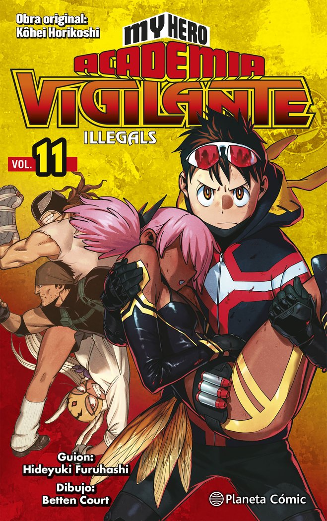 MY HERO ACADEMIA VIGILANTE ILLEGALS Nº 11, de HORIKOSHI, KOHEI | portada del libro