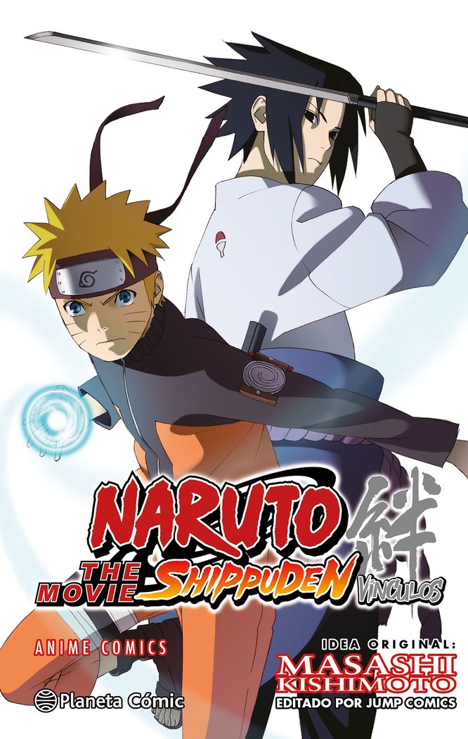 NARUTO SHIPPUDEN ANIME COMIC VINCULOS, de KISHIMOTO, MASASHI | portada del libro