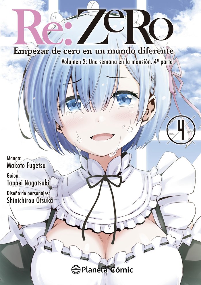 RE:ZERO CHAPTER 2 Nº 04, de NAGATSUKI, TAPPEI | portada del libro