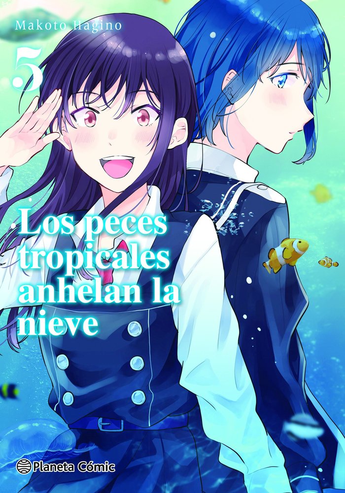 LOS PECES TROPICALES ANHELAN LA NIEVE Nº 05/09, de HAGINO, MAKOTO | portada del libro