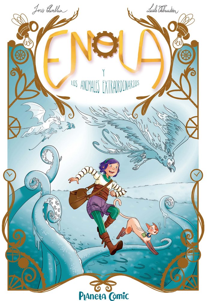 ENOLA Y LOS ANIMALES FANTASTICOS Nº 01, de CHAMBLAIN, JORIS | portada del libro
