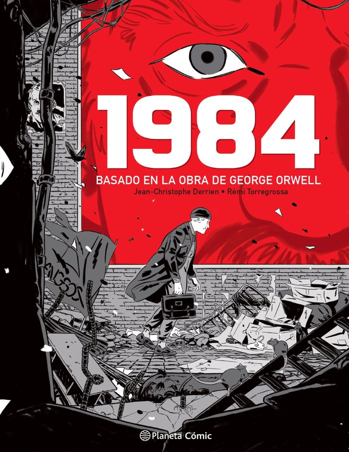 1984 (NOVELA GRAFICA), de DERRIEN, JEAN-CHRISTOPHE | portada del libro