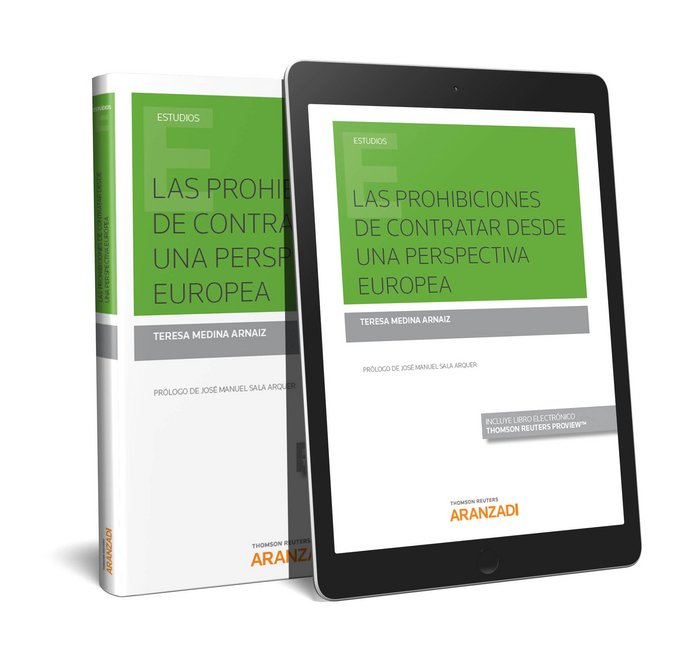 Las prohibiciones de contratar desde una perspectiva europea (Papel + e-book), de Medina Arnaiz, Teresa | portada del libro