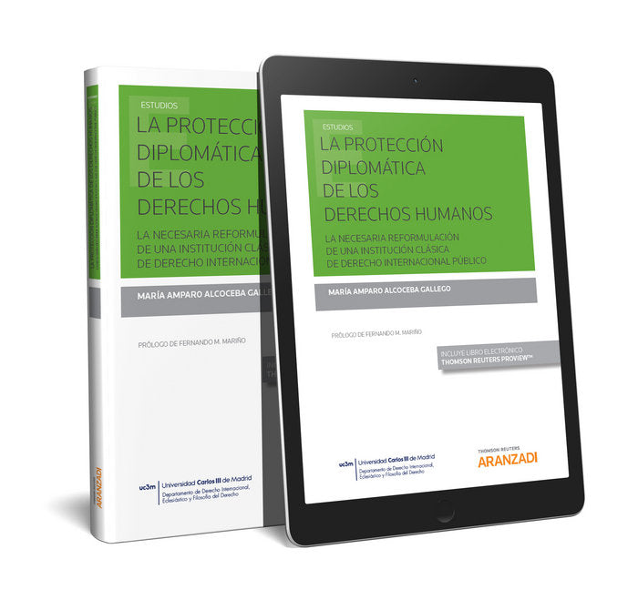 La protección diplomática de los Derechos Humanos (Papel + e-book), de Alcoceba Gallego, María Amparo | portada del libro