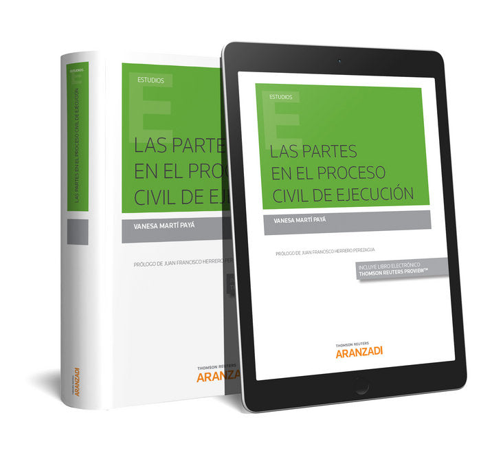 Las partes en el proceso civil de ejecución (Papel + e-book), de Martí Payá, Vanesa | portada del libro
