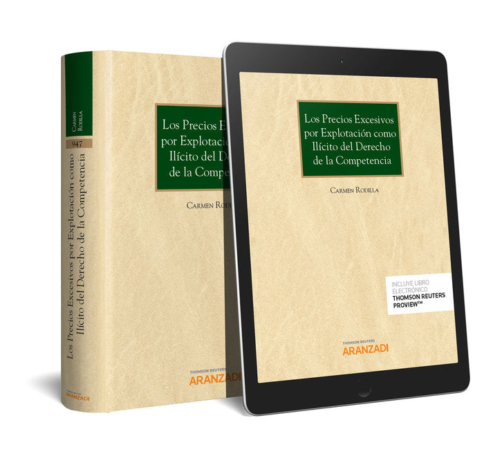 Los precios excesivos por explotación como ilícito del derecho de la competencia (Papel + e-book), de Rodilla, Carmen | porta
