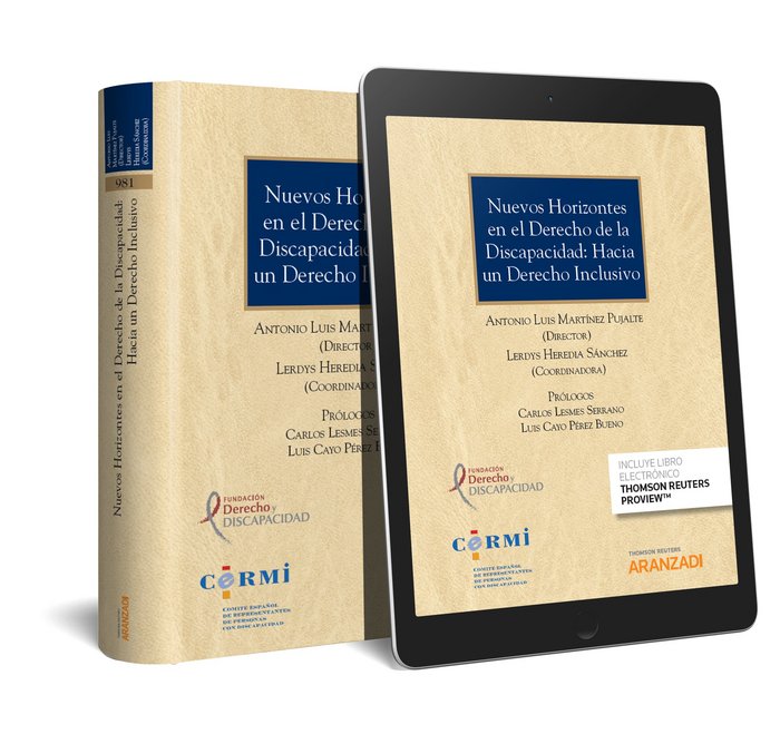 Nuevos horizontes en el Derecho de la Discapacidad: Hacia un Derecho inclusivo (Papel + e-book), de Heredia Sánchez, Lerdys |