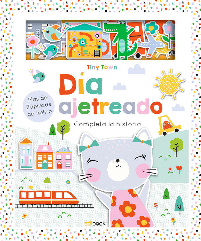 TINY TOWN- COMPLETA LA HISTORIA- DÍA AJETREADO, de AA.VV. | portada del libro