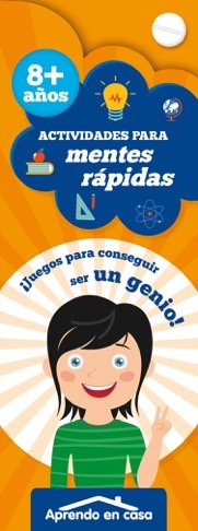 ACTIVIDADES PARA MENTES RÁPIDAS 8 AÑOS, de AA.VV. | portada del libro