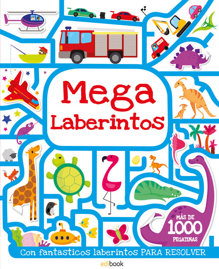 MEGA LABERINTOS, de AA.VV. | portada del libro