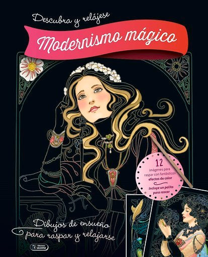 DESCUBRA Y RELÁJESE - MODERNISMO MÁGICO | portada del libro
