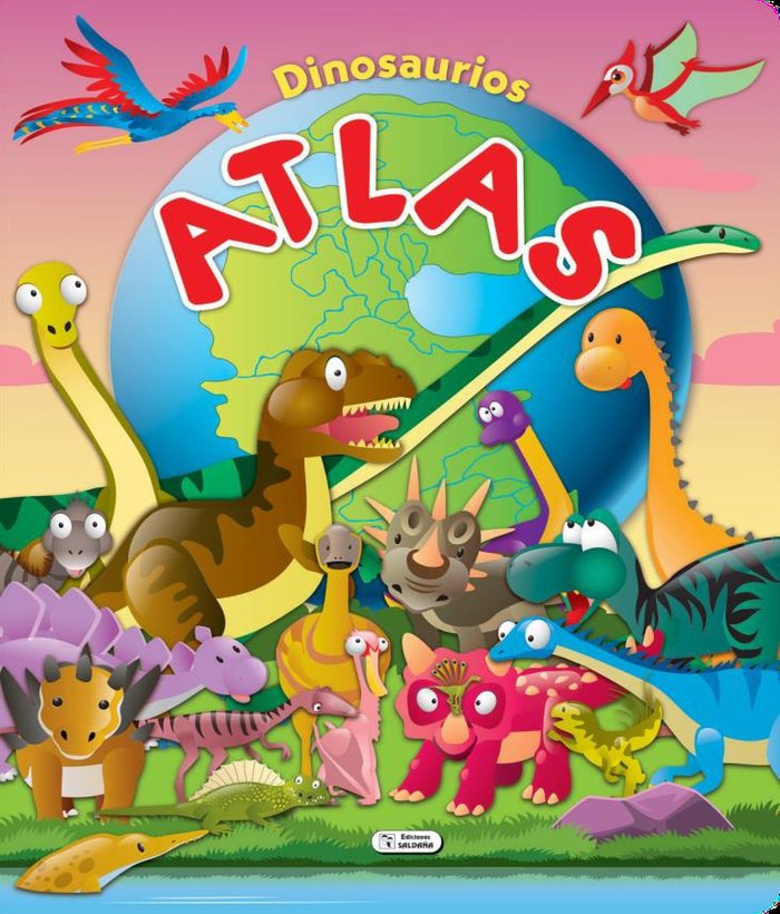 ATLAS DE DINOSAURIOS | portada del libro