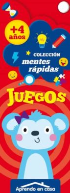 APRENDO EN CASA MENTES RAPIDAS 4 AÑOS, de Varios autores | portada del libro