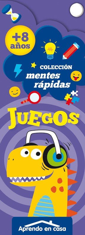 APRENDO EN CASA MENTES RAPIDAS 8 AÑOS | portada del libro