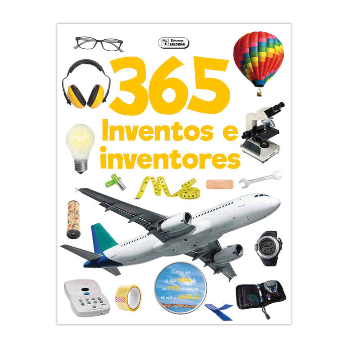 365 INVENTOS E INVENTORES, de VARIOS | portada del libro