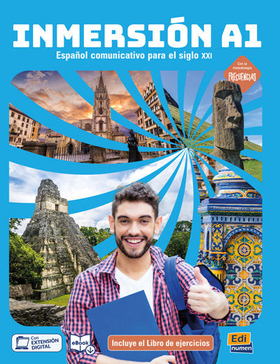 INMERSION A1 LIBRO +EJERCICOIS | portada del libro