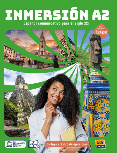 INMERSION A2 LIBRO +EJERCICIOS | portada del libro