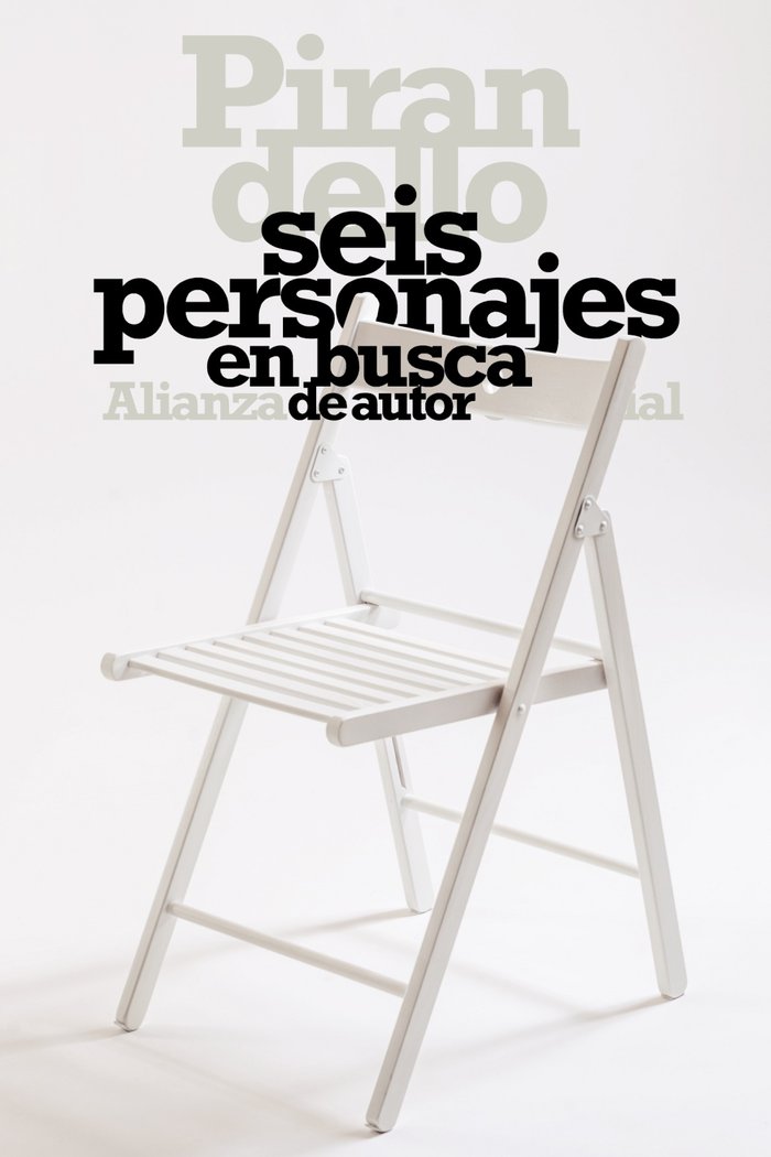 Seis personajes en busca de autor, de Pirandello, Luigi | portada del libro