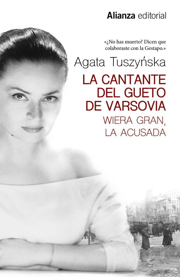 La cantante del gueto de Varsovia, de Tuszynska, Agata | portada del libro