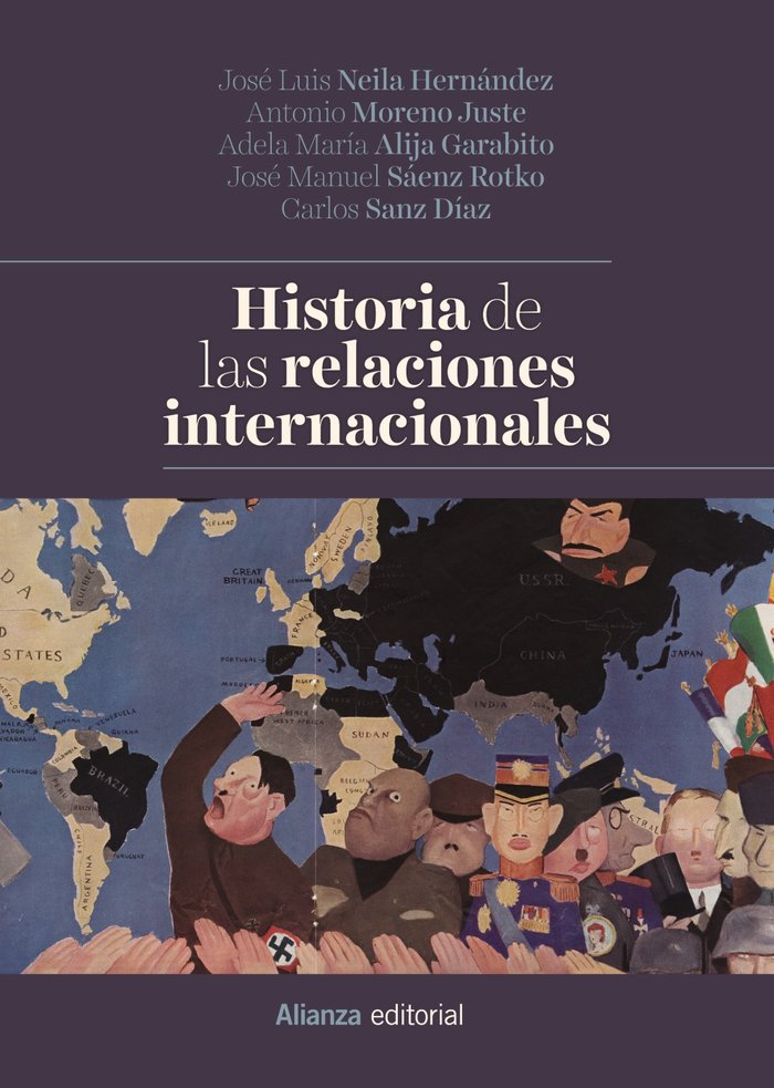 Historia de las relaciones internacionales, de Neila Hernández, José Luis | portada del libro