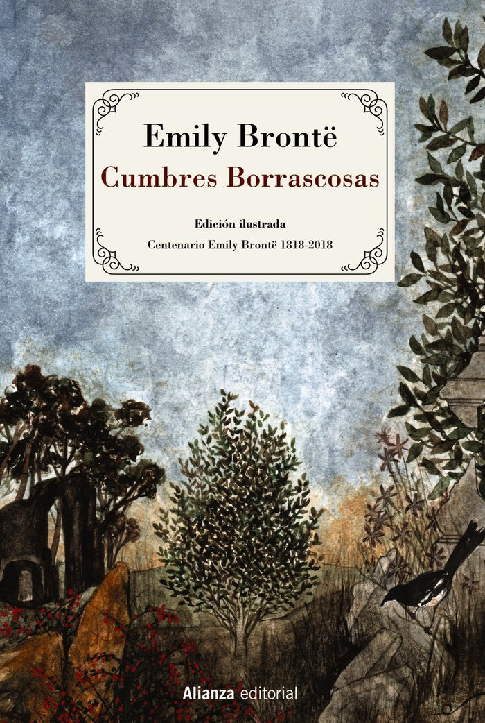 Cumbres Borrascosas [Edición ilustrada], de Brontë, Emily | portada del libro