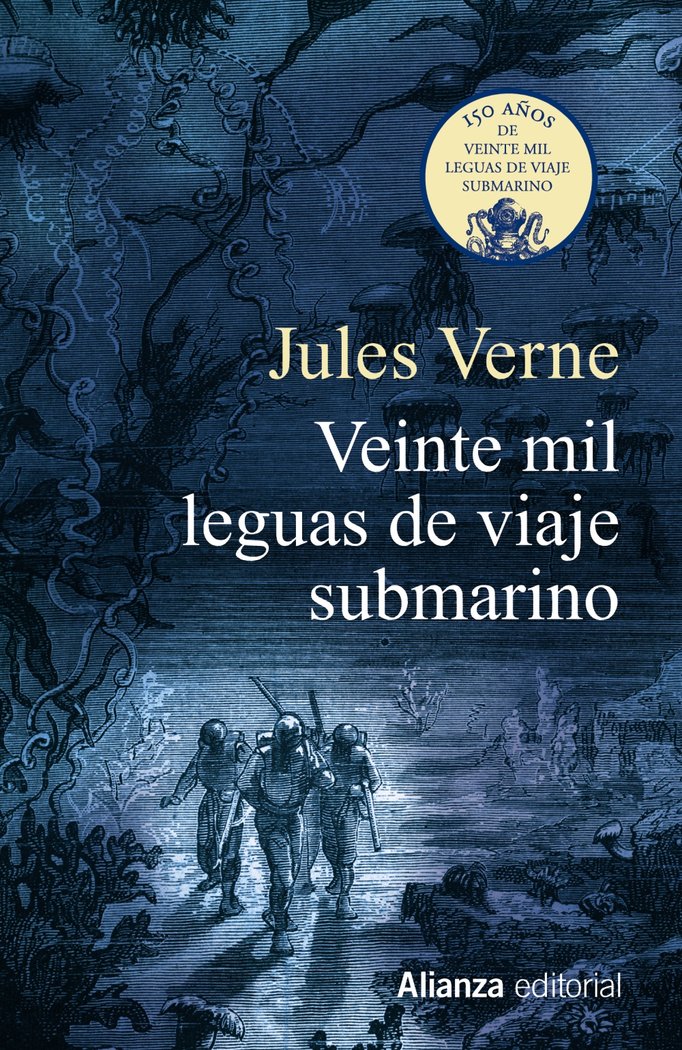 Veinte mil leguas de viaje submarino, de Verne, Jules | portada del libro