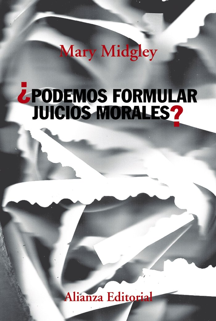 ¿Podemos formular juicios morales?, de Midgley, Mary | portada del libro