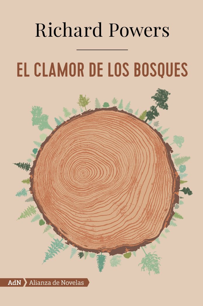 El clamor de los bosques (AdN), de Powers, Richard | portada del libro