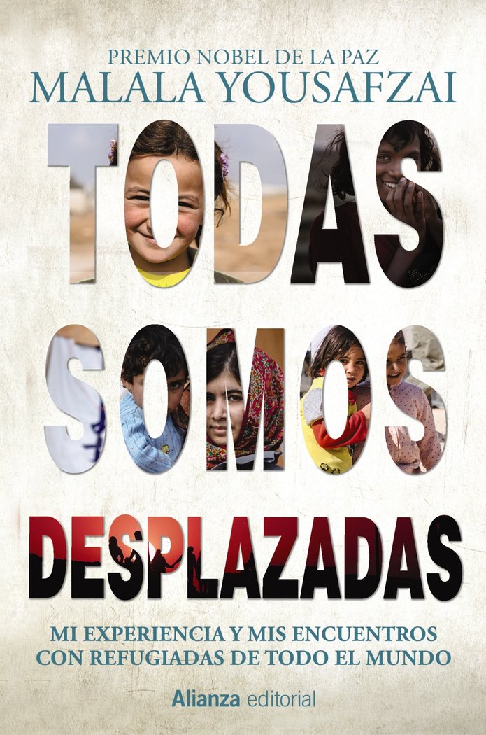 Todas somos desplazadas, de Yousafzai, Malala | portada del libro