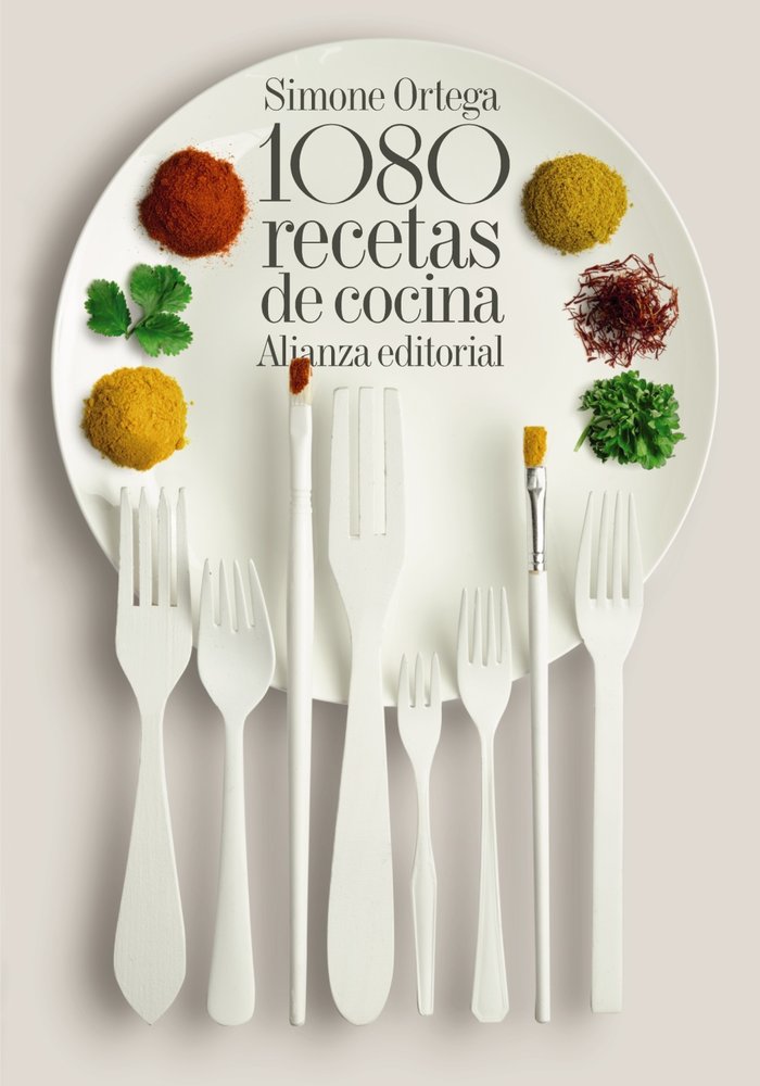 1080 recetas de cocina, de Ortega, Simone | portada del libro