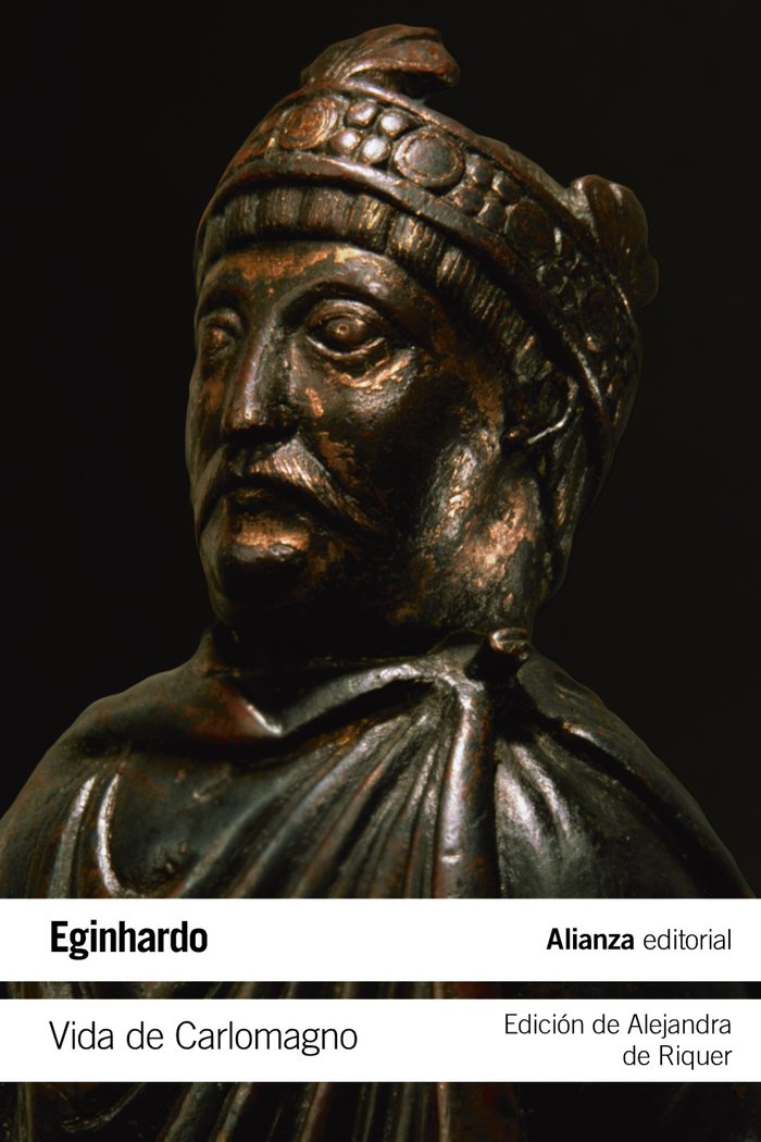 Vida de Carlomagno, de Eginhardo | portada del libro