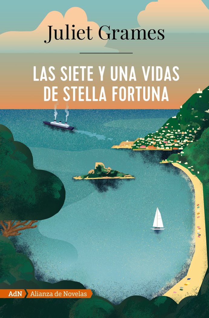 Las siete y una vidas de Stella Fortuna (AdN), de Grames, Juliet | portada del libro