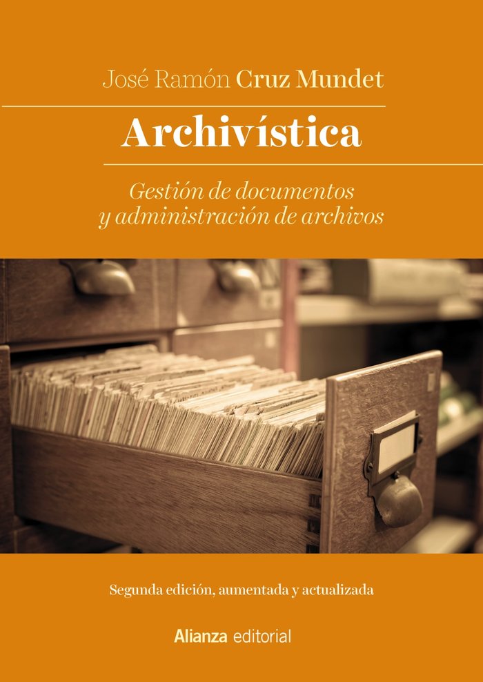 Archivística, de Cruz Mundet, José Ramón | portada del libro
