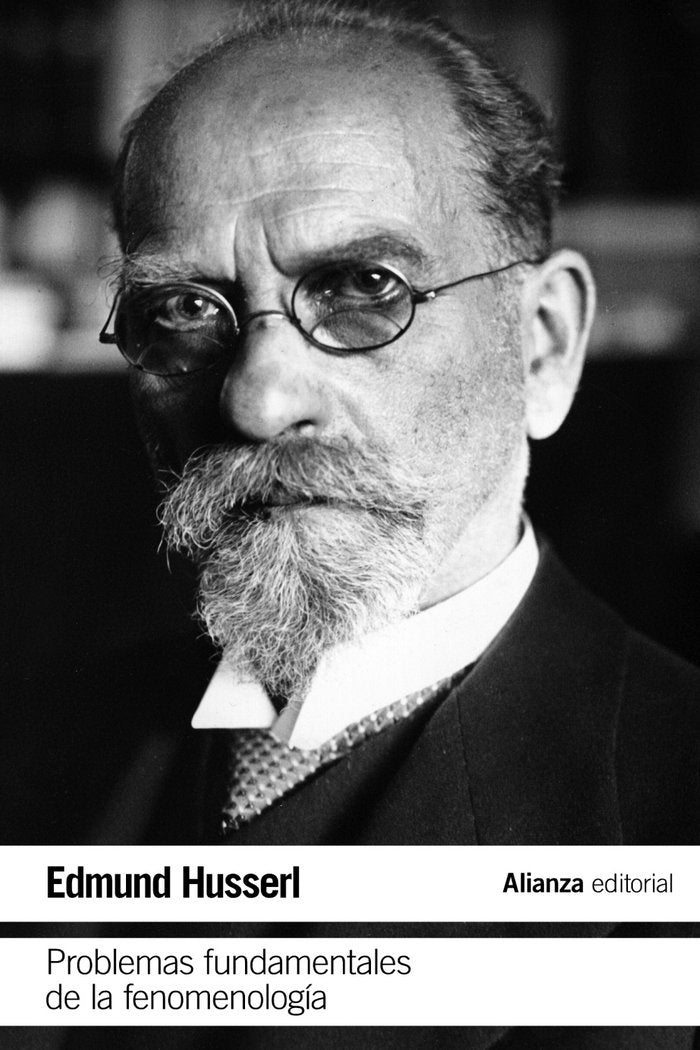 Problemas fundamentales de la fenomenología, de Husserl, Edmund | portada del libro