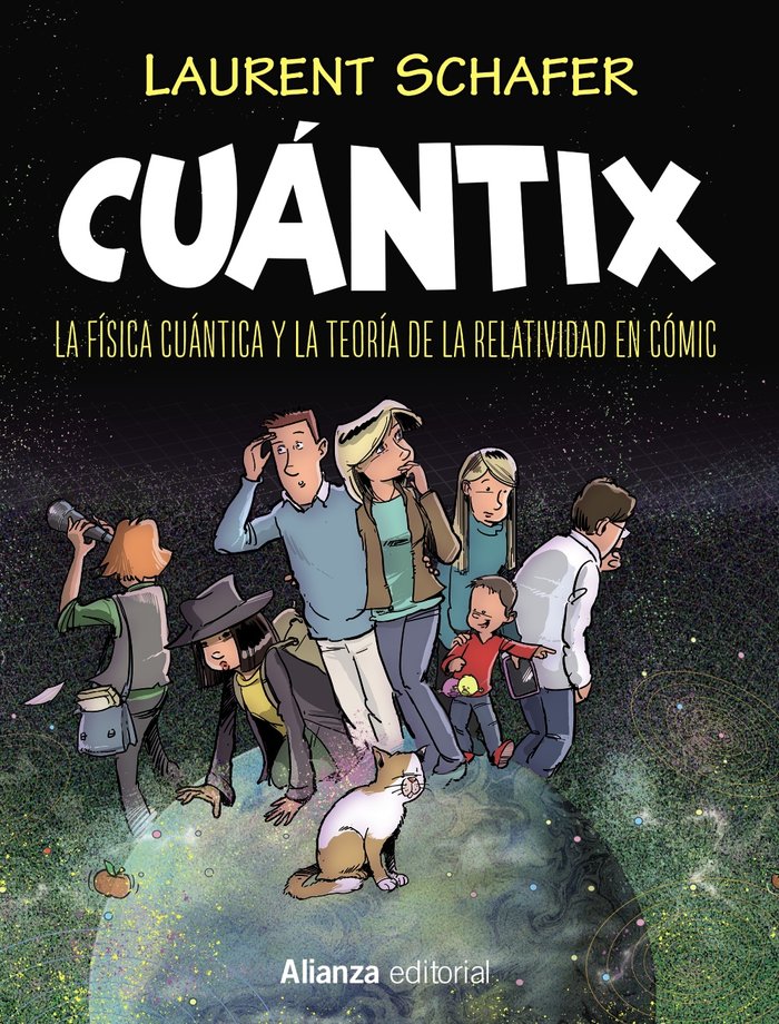 Cuántix [cómic], de Schafer, Laurent | portada del libro