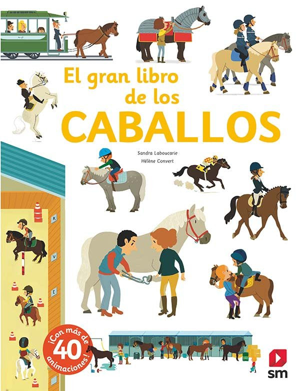El gran libro de los caballos, de Laboucarie, Sandra | portada del libro