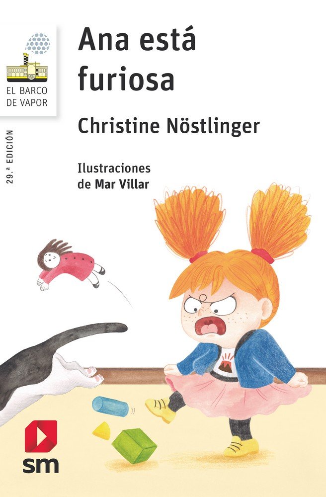 Ana está furiosa, de Nöstlinger, Christine | portada del libro
