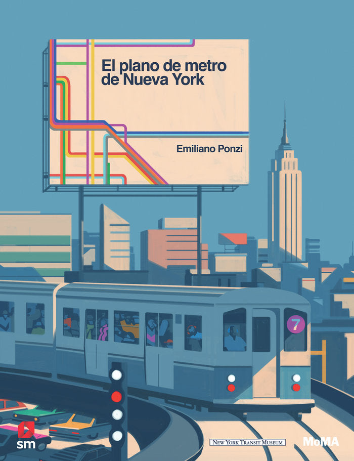 El gran plano del metro de Nueva York, de Ponzi, Emiliano | portada del libro