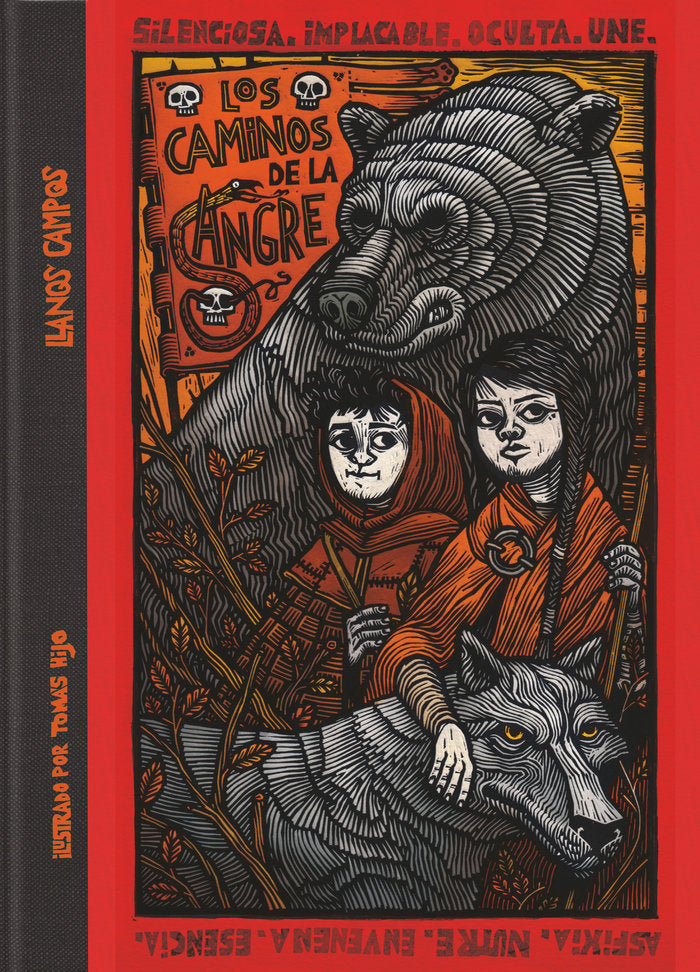 Los caminos de la sangre, de Campos Martínez, Llanos | portada del libro