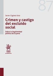 Crimen y castigo del excluido social, de Cigüela Sola | portada del libro