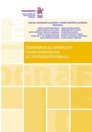 Transparencia, innovación y buen gobierno en la contratación pública, de Fernández Salmerón | portada del libro